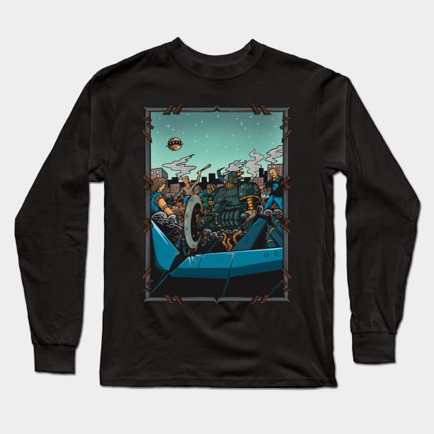 machine war Long Sleeve T-Shirt by crunch.ins